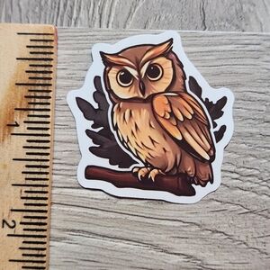 10/$10 Owl Sticker Bird Hoot Owlet Colorful Cartoon